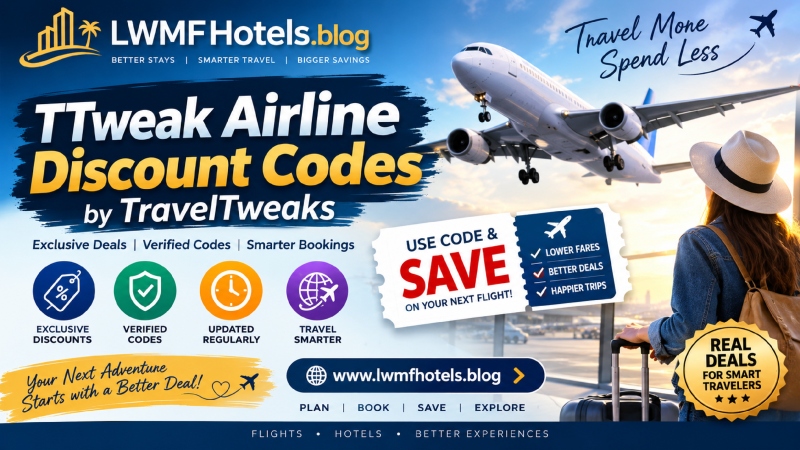 TTweak Airline Discount Codes by TravelTweaks: The guide 2026